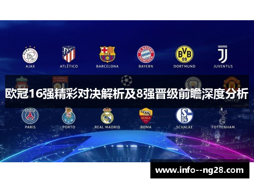 欧冠16强精彩对决解析及8强晋级前瞻深度分析